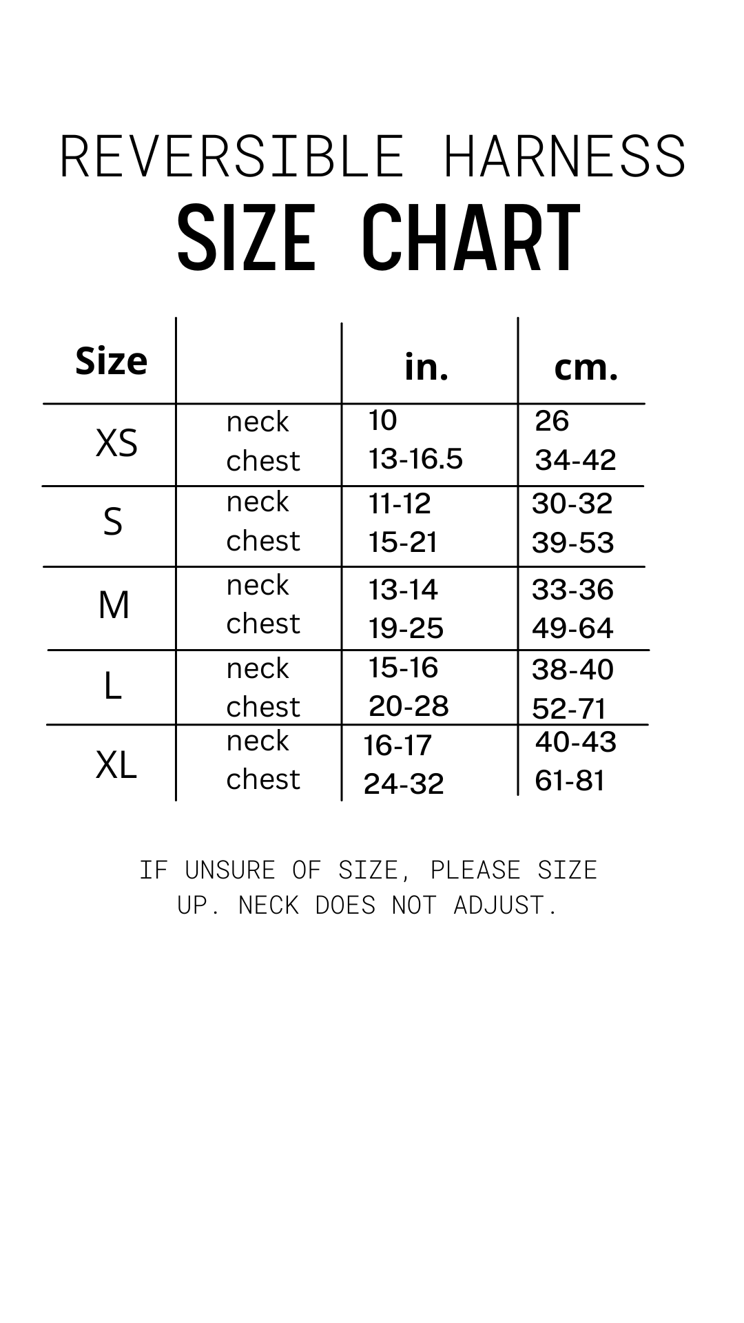 Reversible Harness - Rouge