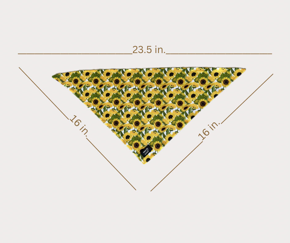 Cooling Bandana - Here comes the Sun(flower)