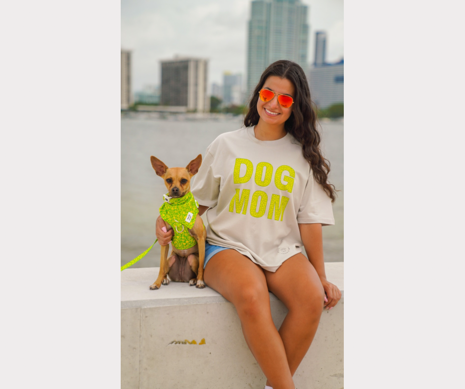 Dog Mom Tee - Garden Grove