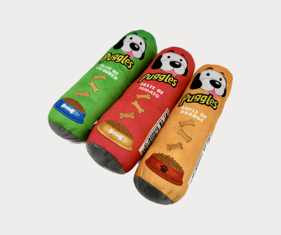 Puggles Plush Squeak Toy