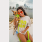 Dog Mom Tee - Garden Grove