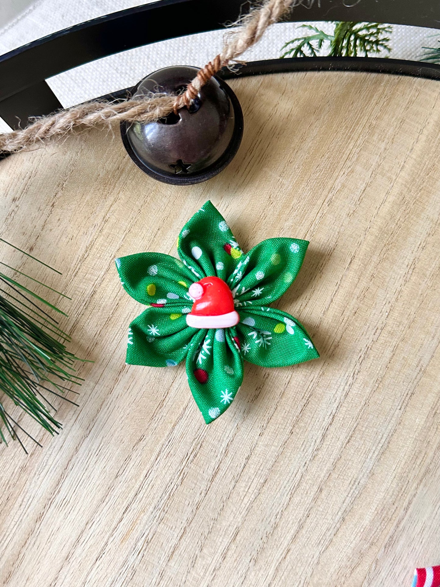 Christmas Collar Flowers