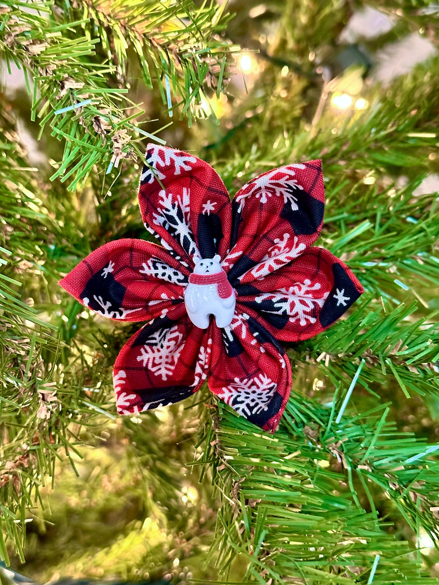 Christmas Collar Flowers