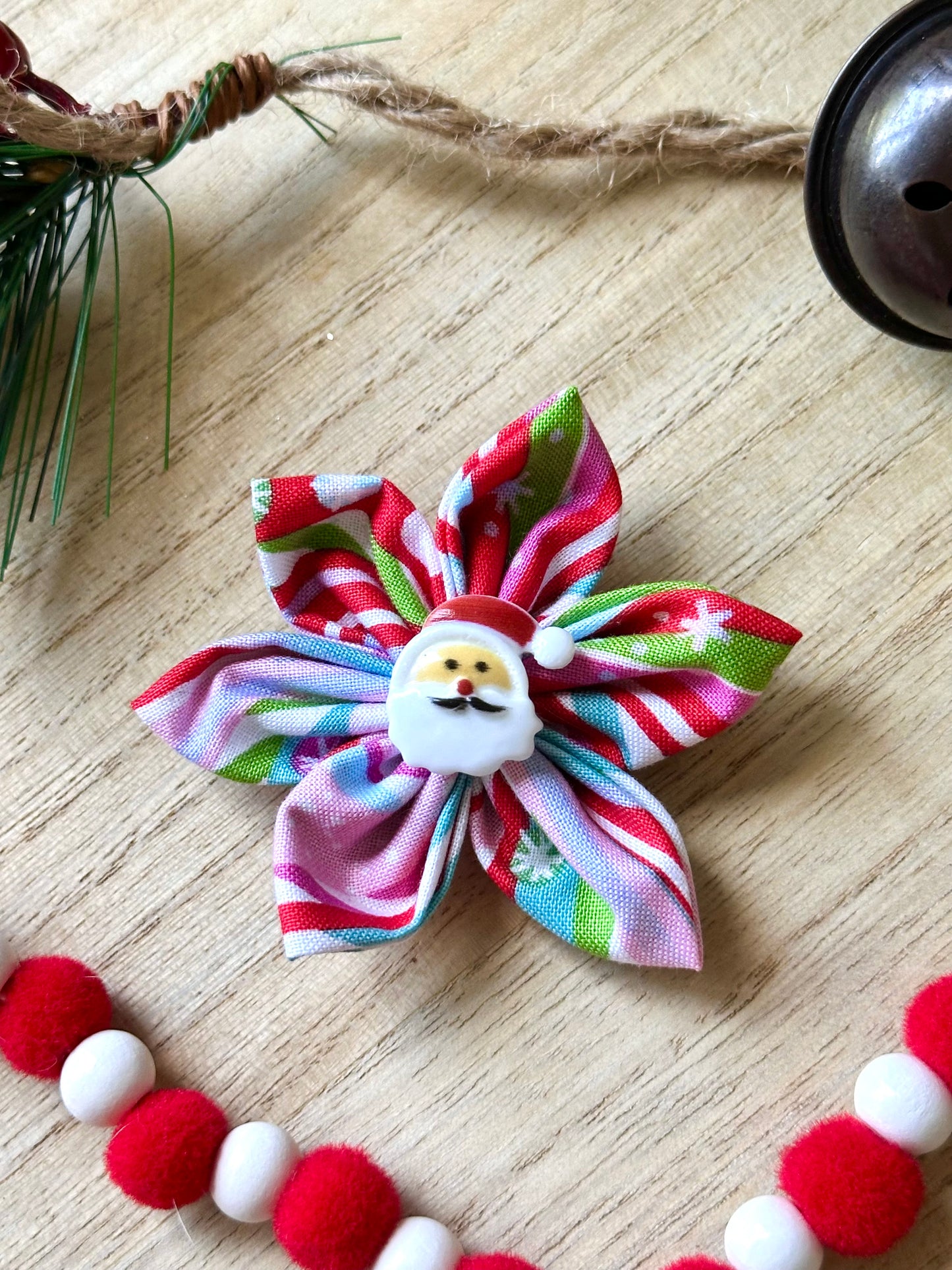Christmas Collar Flowers