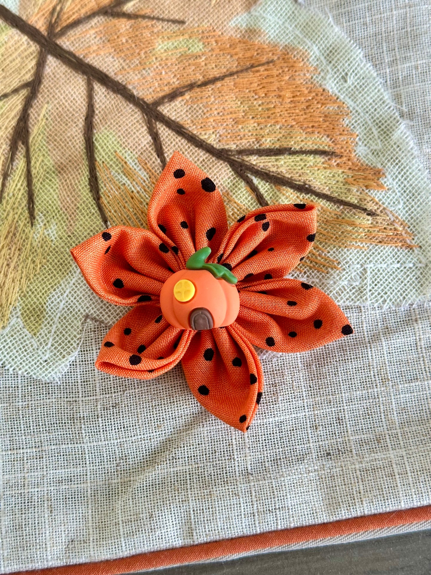 Collar Flowers - Halloween Collection