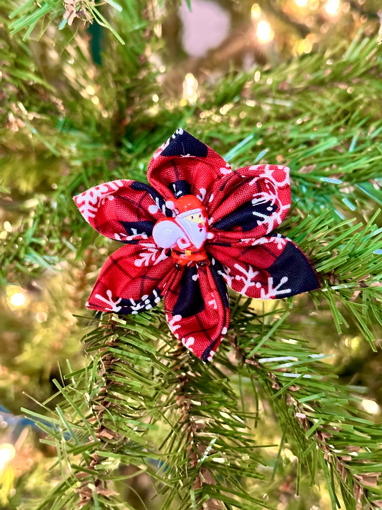 Christmas Collar Flowers