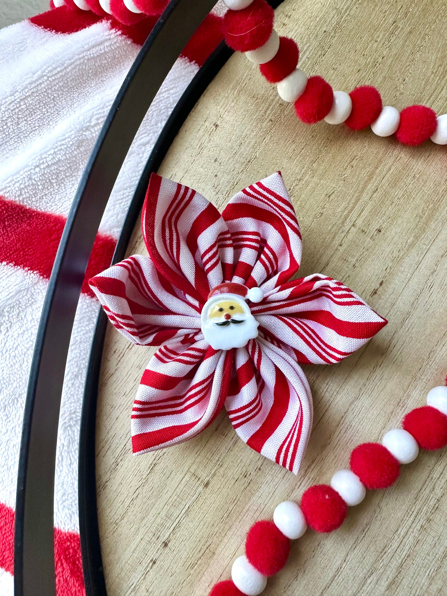 Christmas Collar Flowers