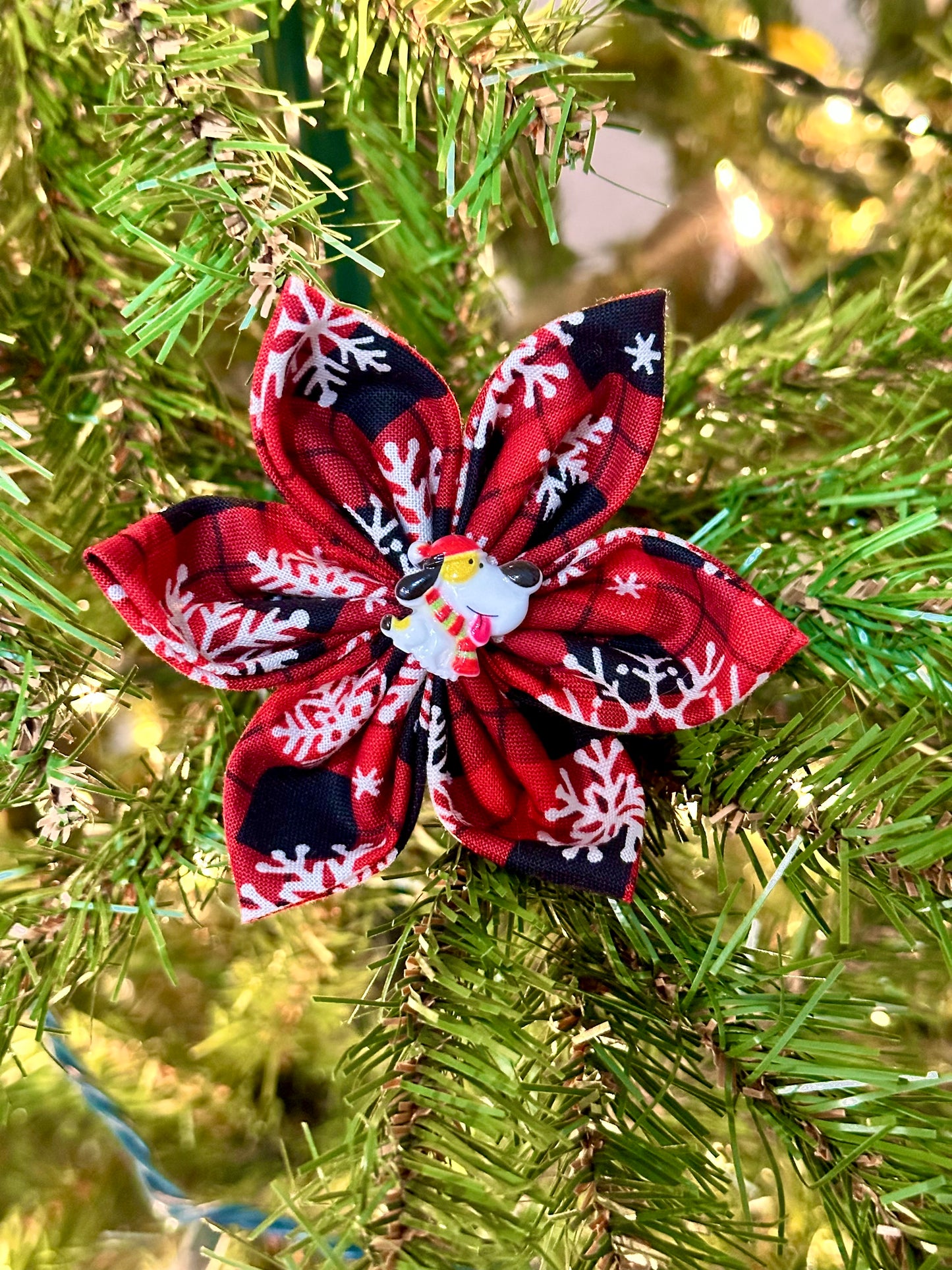 Christmas Collar Flowers