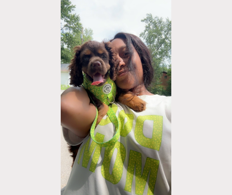 Dog Mom Tee - Garden Grove