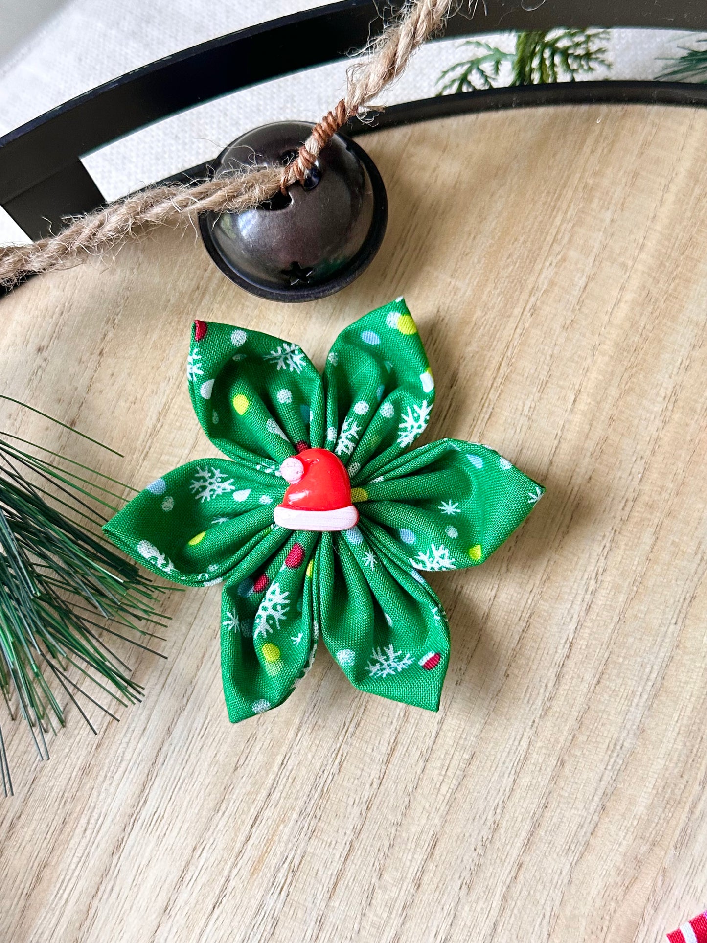 Christmas Collar Flowers