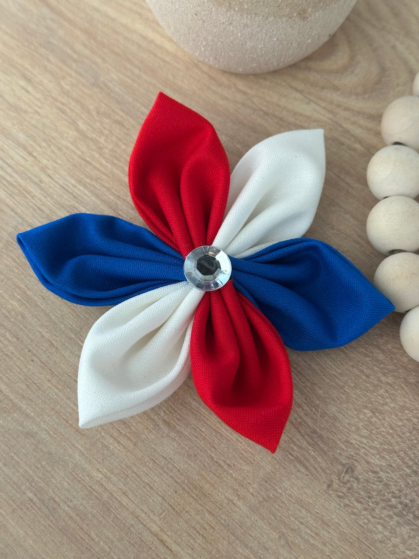 4th of July Collar Flowers