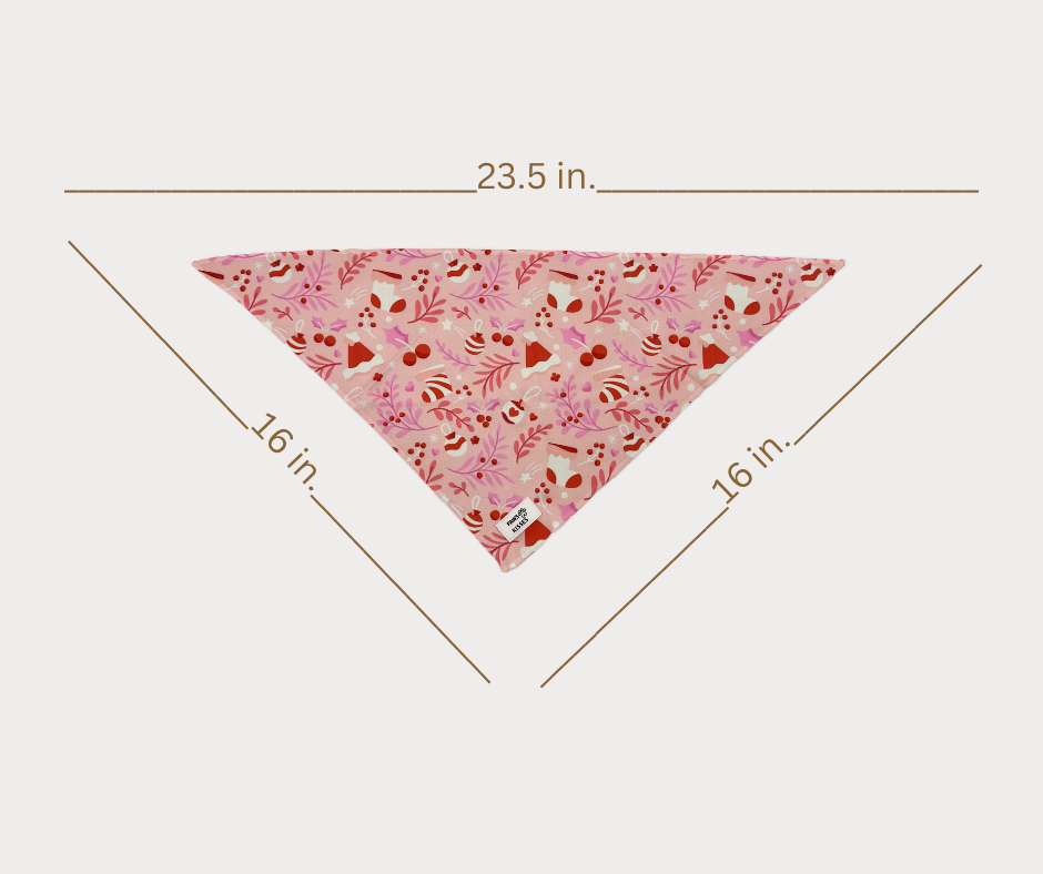 Cooling Bandana - Pink Noel