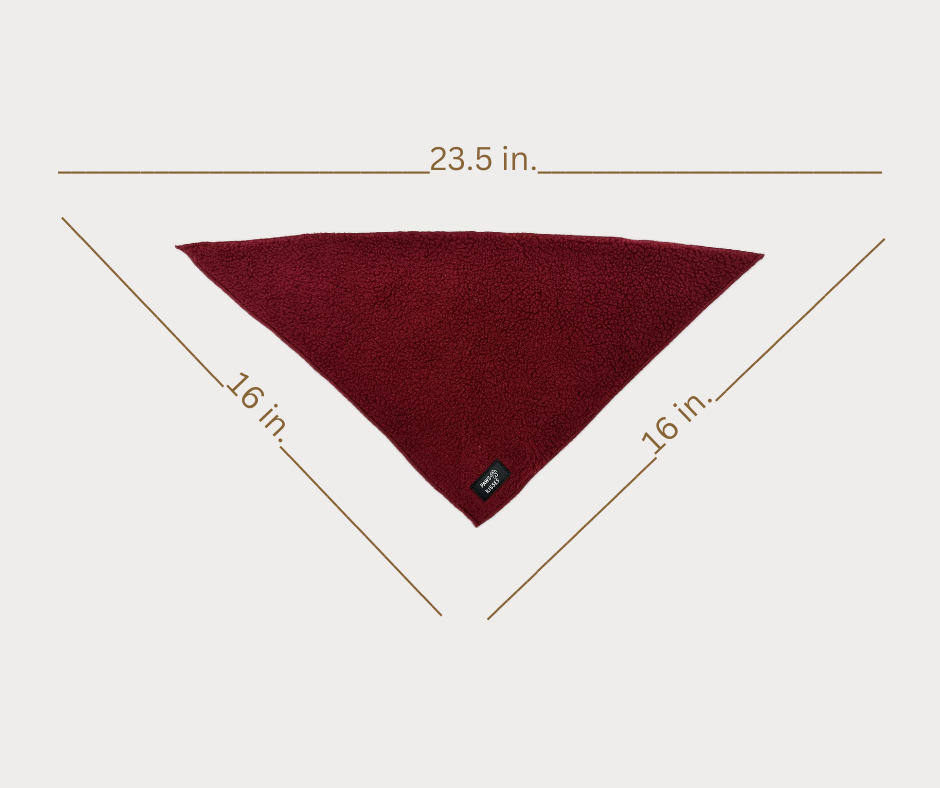 Bandana - Teddy Merlot
