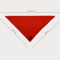 Cooling Bandana - Chevron Rouge