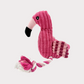 Flamingo Plush & Rope Toy