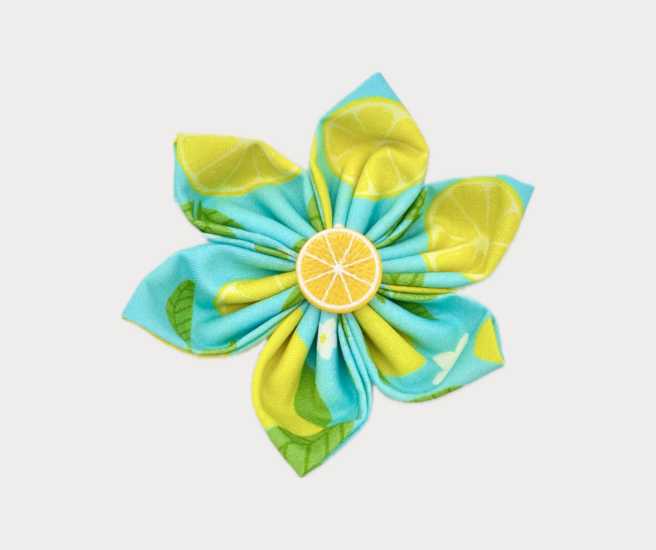 Collar Flowers - Lemon Drop