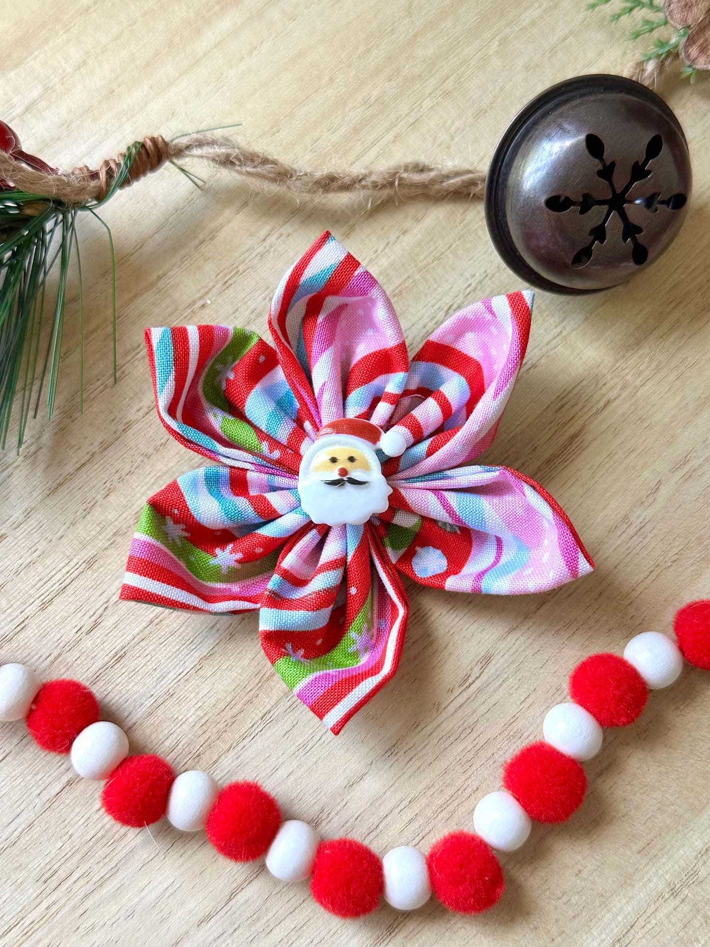Christmas Collar Flowers